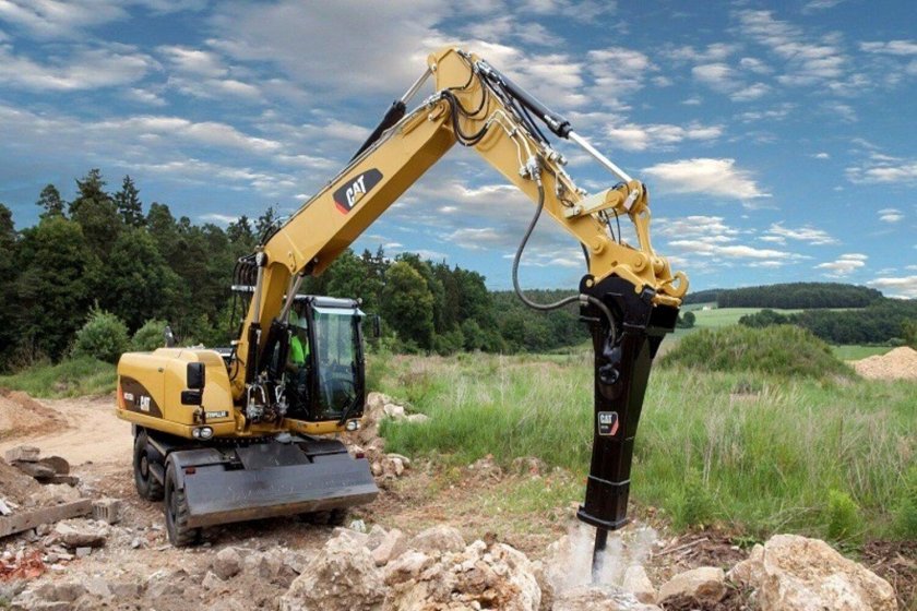 Колесные экскаваторы Caterpillar m315d