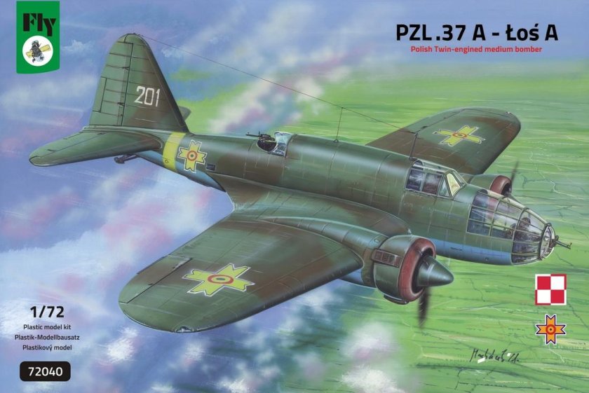 PZL P-37 los