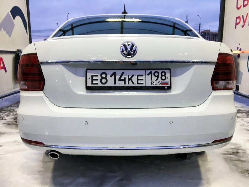 Volkswagen Polo задняя часть