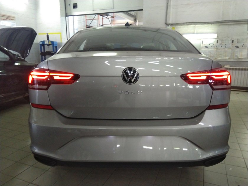 Polo 2021 сзади