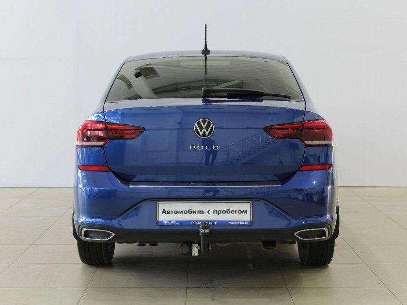 Поло 2014 года вид сзади