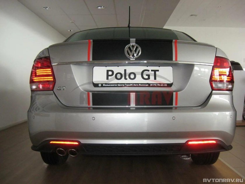 Polo gt сзади