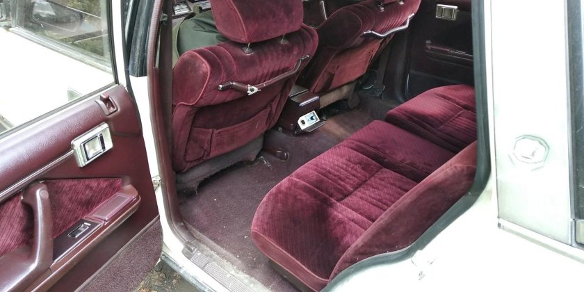 Toyota Crown s120 салон