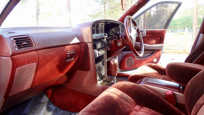 Toyota Mark 2 80 салон велюр