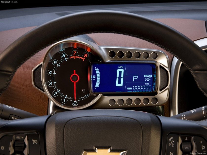 Chevrolet Aveo приборная панель