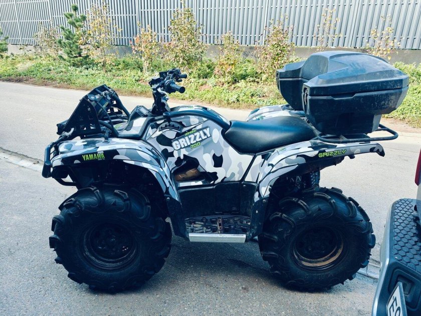 Ямаха гризли 450