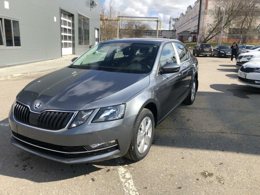 Skoda Octavia a8 Grey