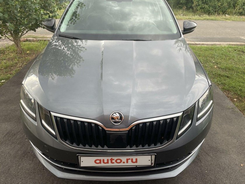 Skoda octavia 2017 серебристый