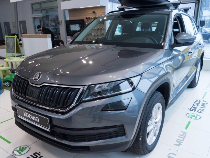 Skoda kodiaq grey