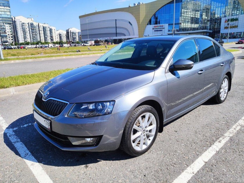 Skoda Octavia III 1.8 АМТ (180 Л.С.) Б/У серый
