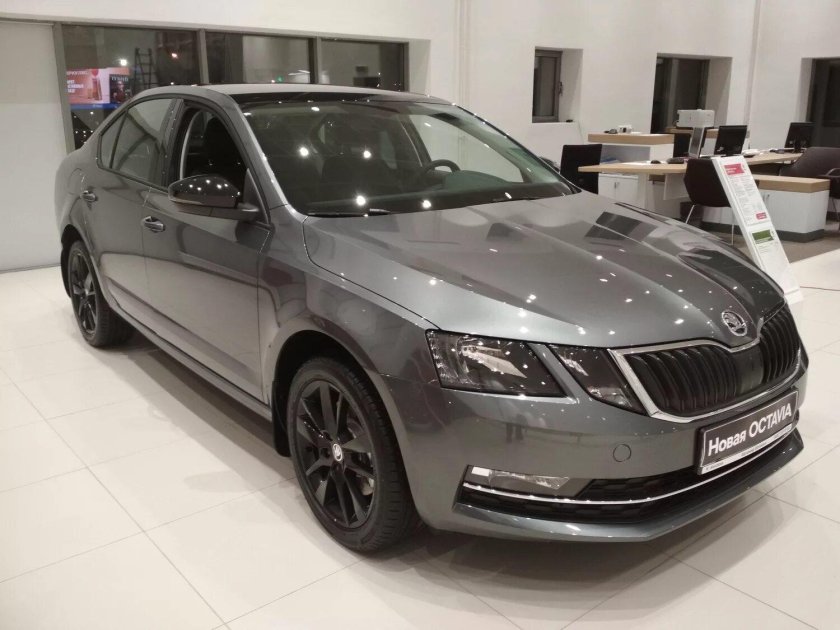 Skoda Octavia a8 Grey