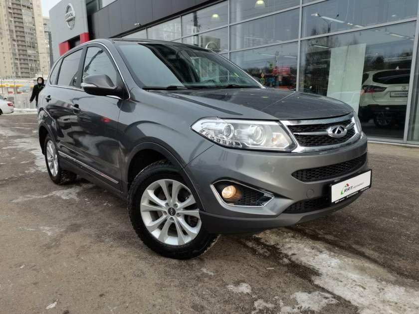 Chery tiggo 5 серый