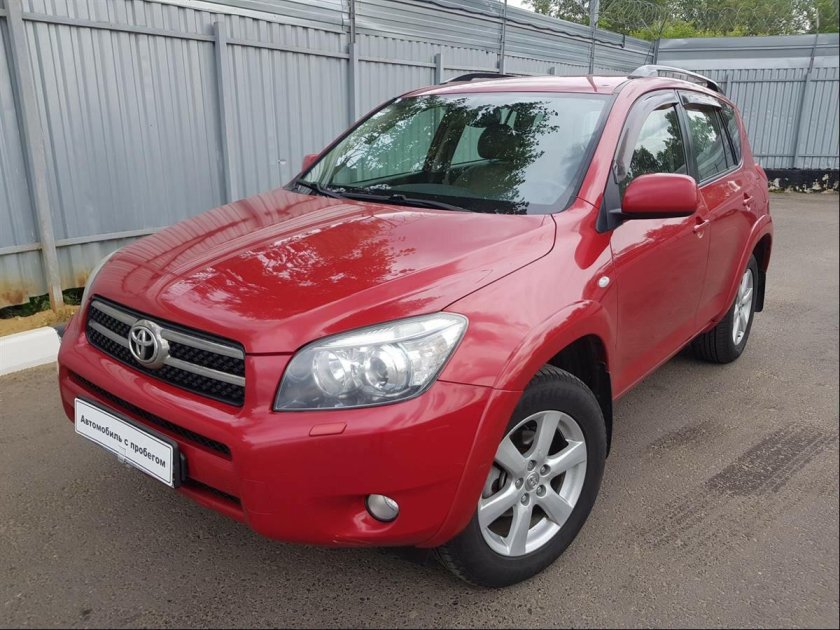 Рав4 красный 2008 года