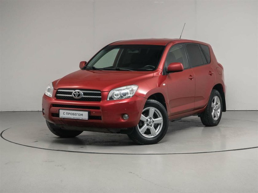 Toyota rav4 2007 красная
