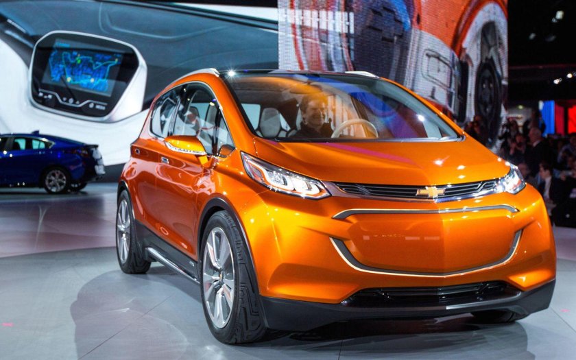 Chevrolet Bolt электромобиль
