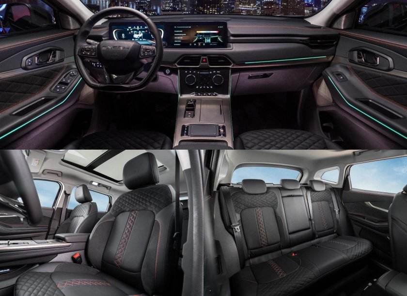 Exeed VX 2022 интерьер