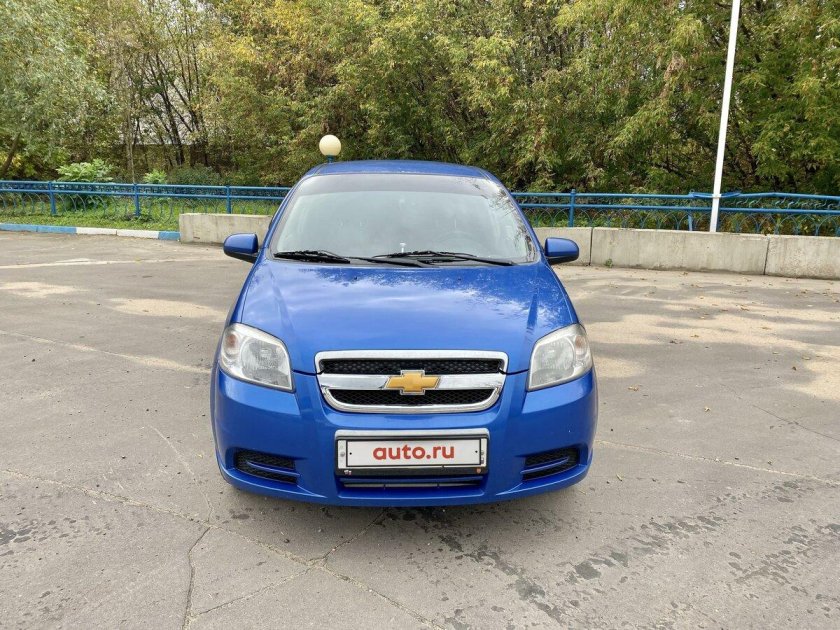 Chevrolet aveo i рестайлинг