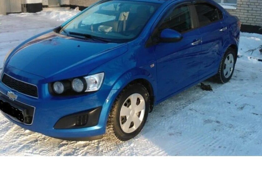 Авео т300 синяя