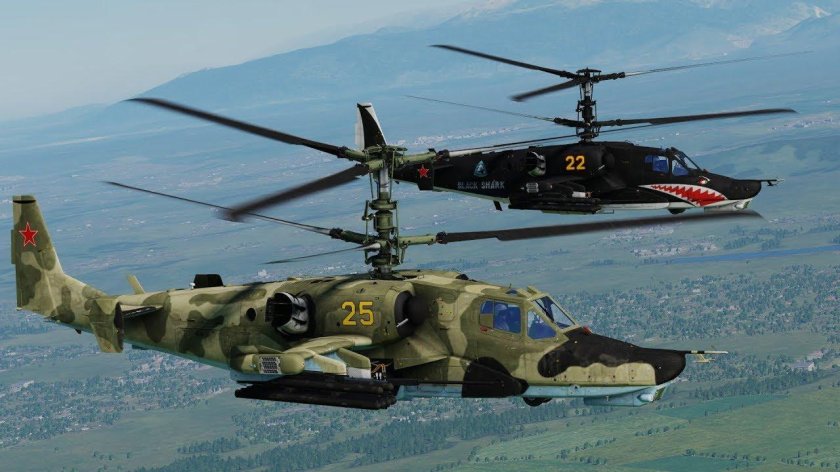 Вертолёт Аллигатор ка-50