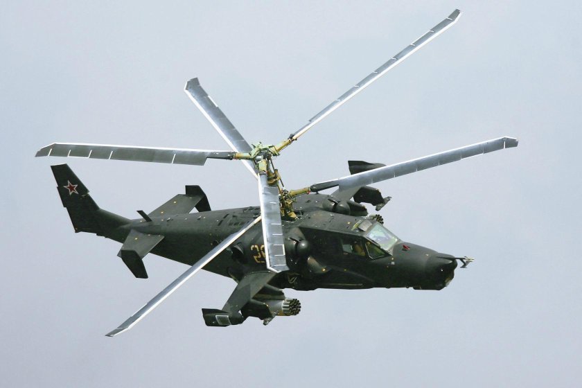 Вертолет ка-50 "черная акула"