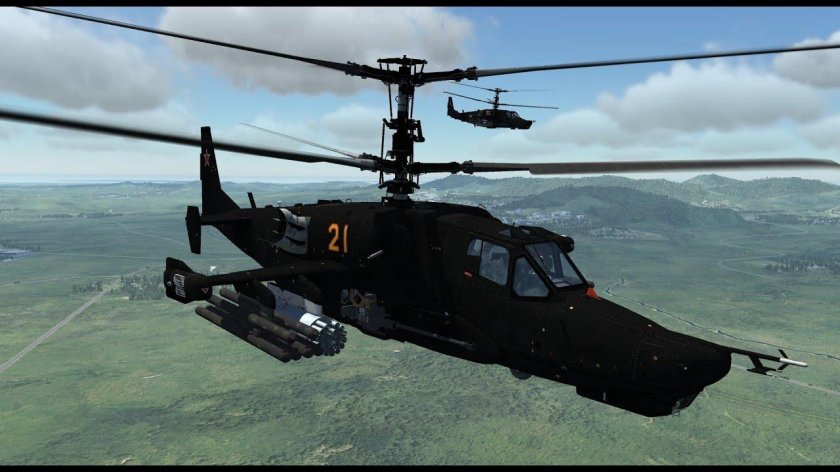 Вертолёт Аллигатор ка-50