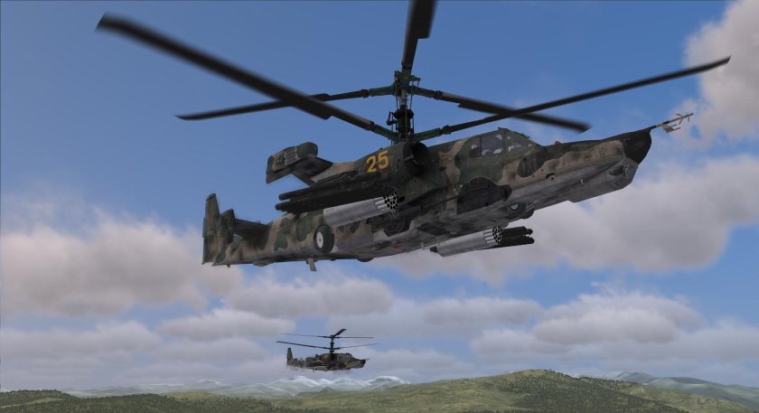 Ка-50 боевой вертолёт