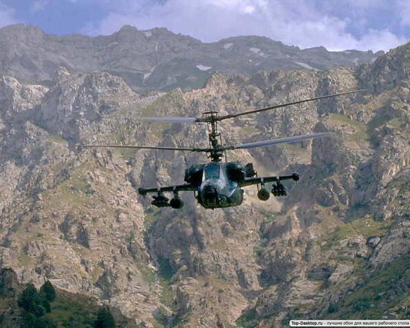 Черная акула к50 Чечня