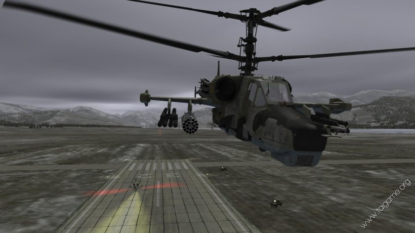 DCS ка-50: чёрная акула