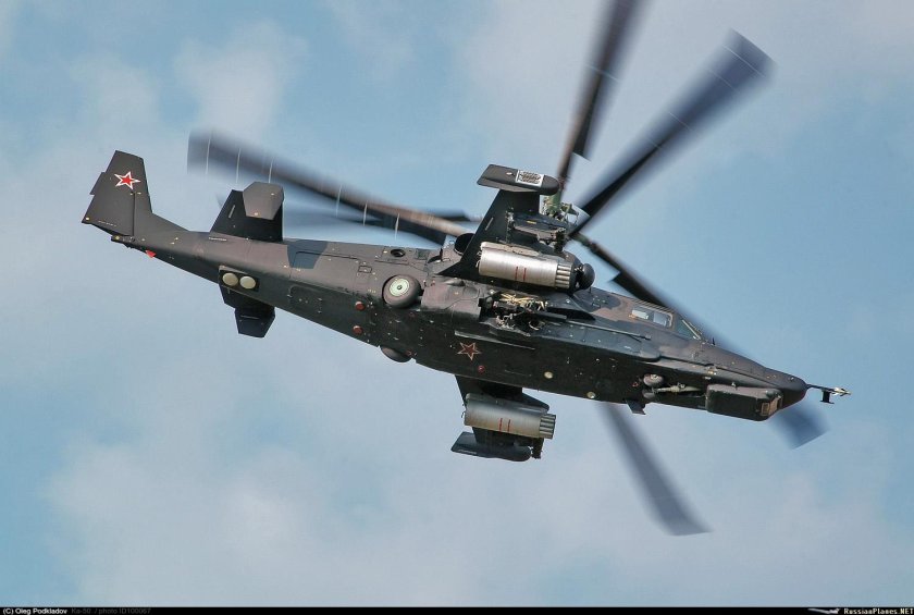 Вертолет ка-50 "черная акула"