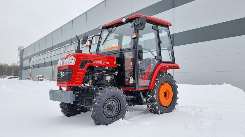 Минитрактор shifeng sf-244 (с кабиной)