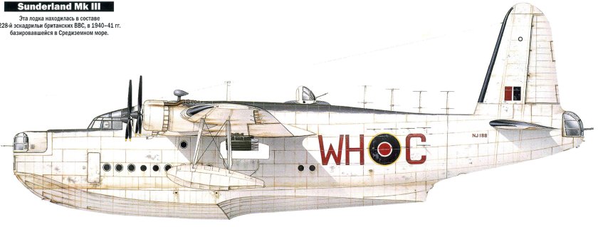 Летающая лодка short Sunderland