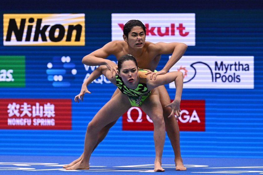 Спортсмен пловец