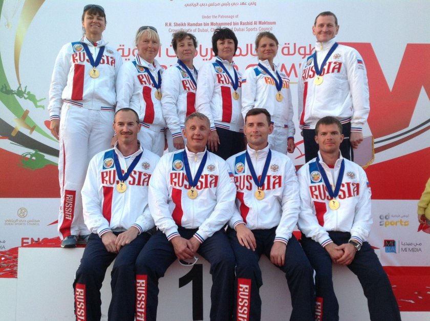 Чемпионы мира по парашютному спорту