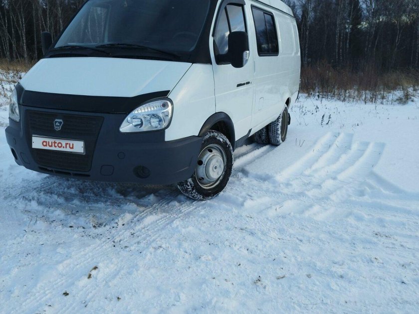 Газель зима