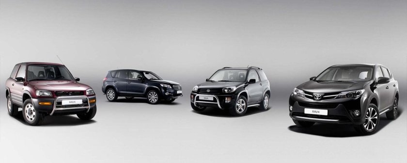 Тойота рав 4 по годам