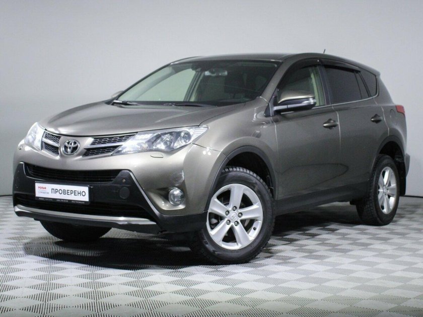 Тойота рав 4 серый металлик