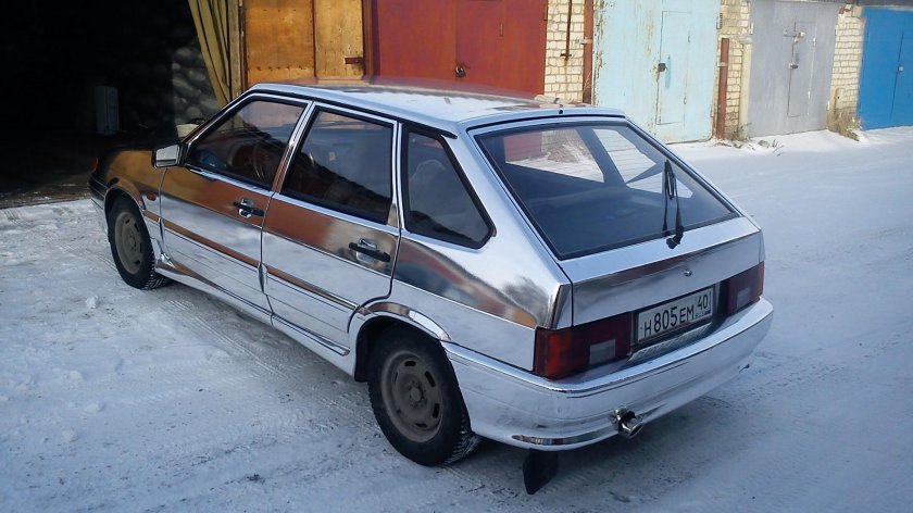 ВАЗ 2114 хромированная