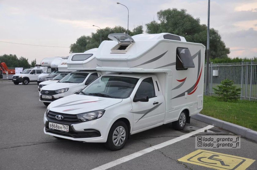 Лада Гранта автодом