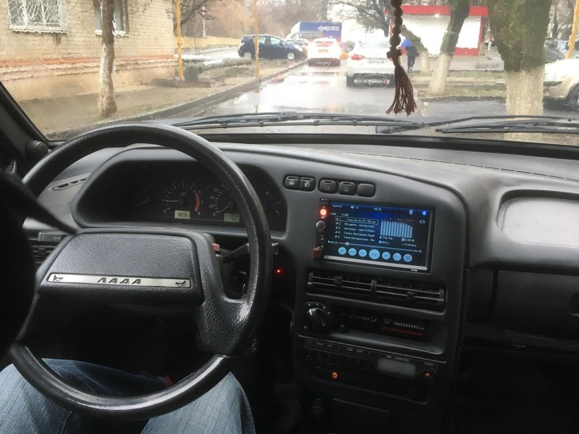 Панель 2 Дин ВАЗ 2114