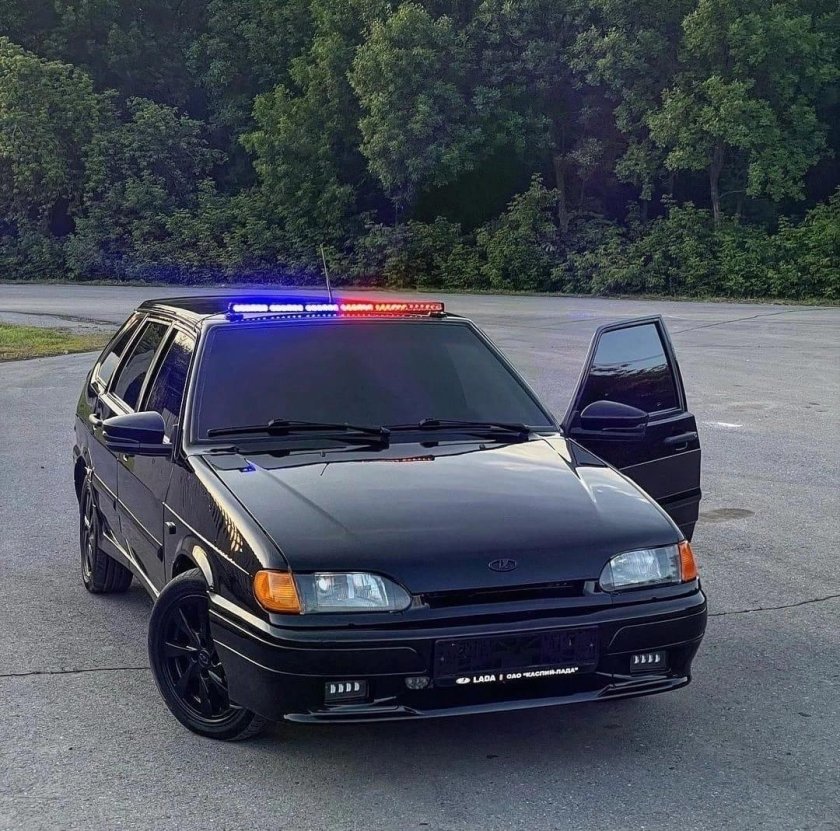 ВАЗ 2114 бункер контроль винил