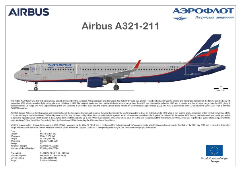 Самолёт Airbus a321 Аэрофлот