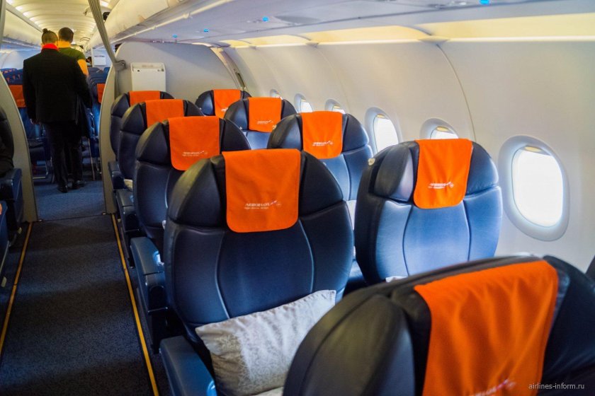 Аэробус а 321 салон