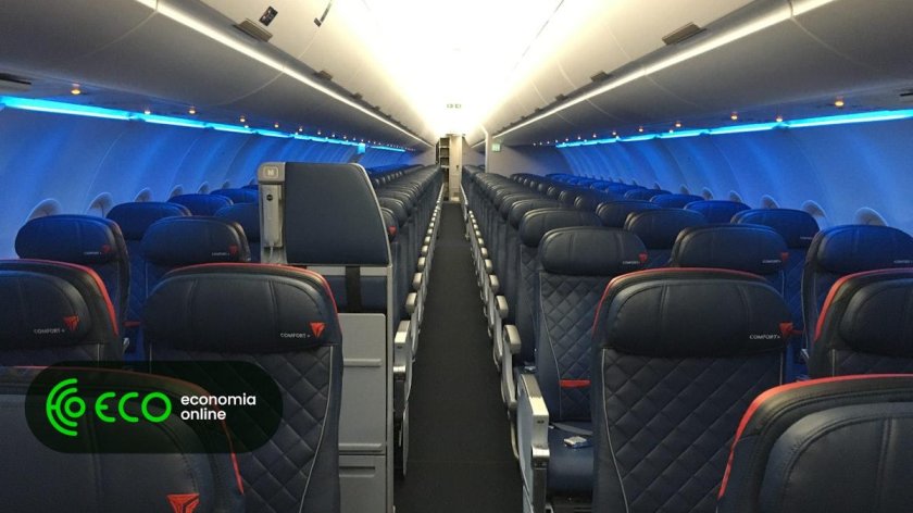 Airbus a321 салон