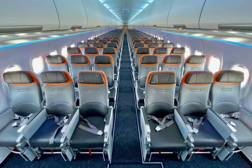 Airbus a321neo салон