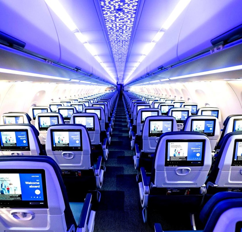 Airbus a321neo салон