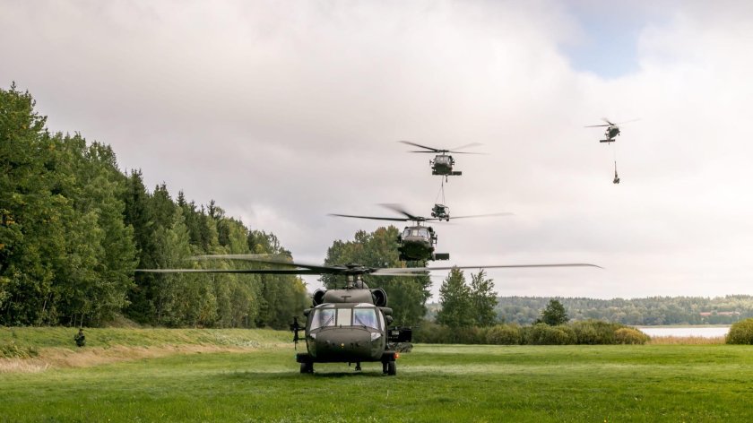 Американские вертолеты на Украине