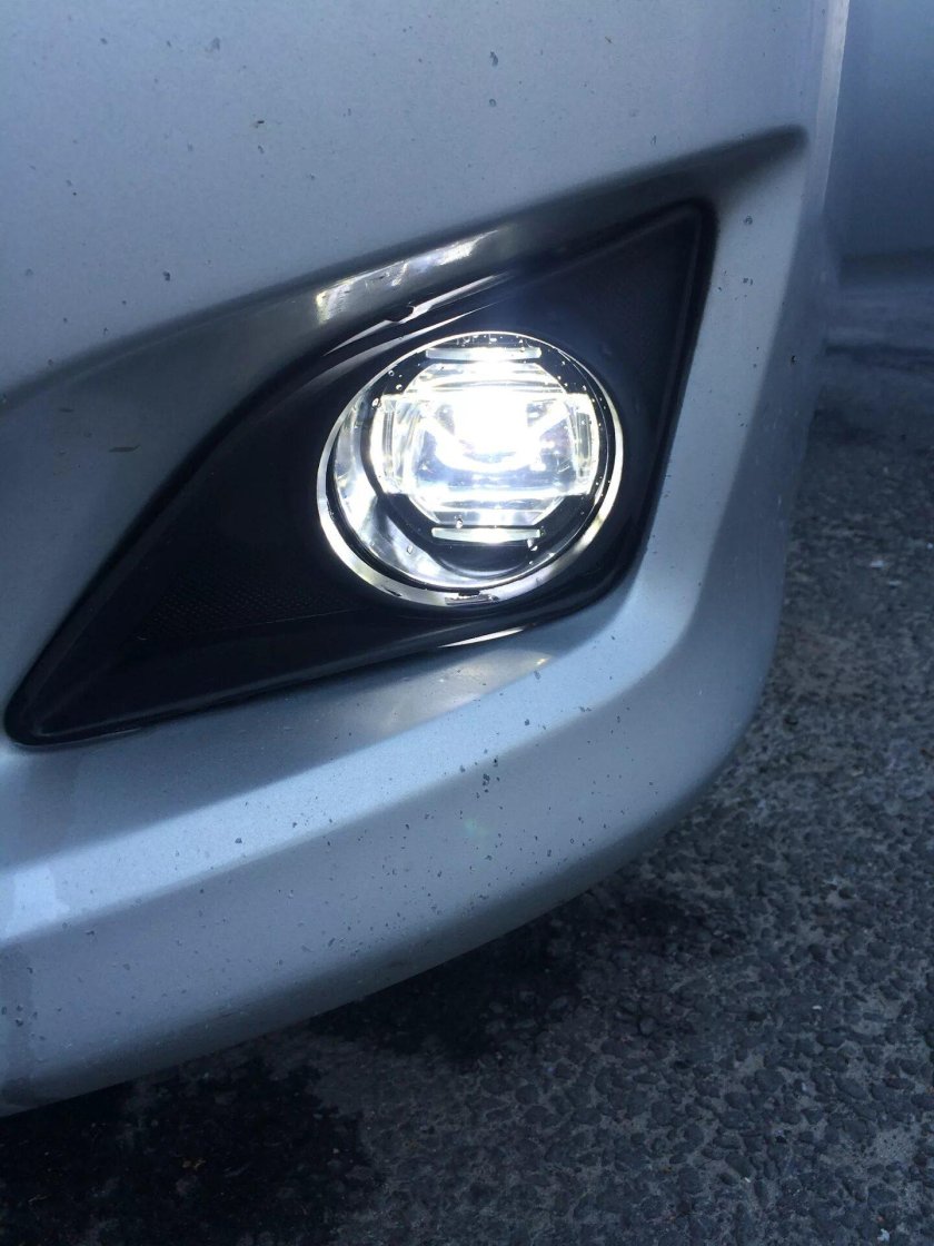 Лед противотуманки Королла 120