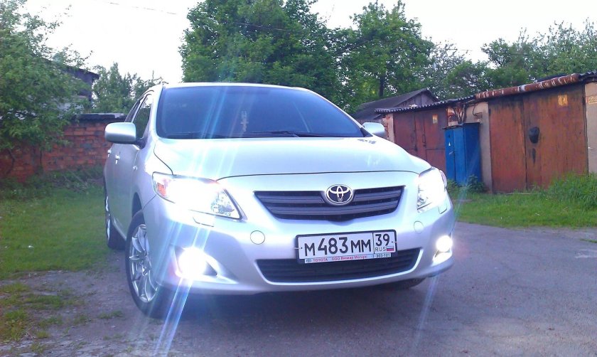 Ксенон Тойота Королла 150