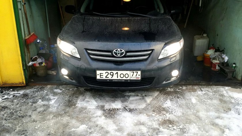 Противотуманки Тойота Королла 150