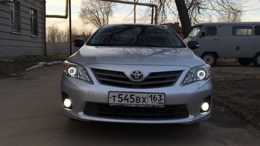 Тойота Королла 140 светодиодная оптика